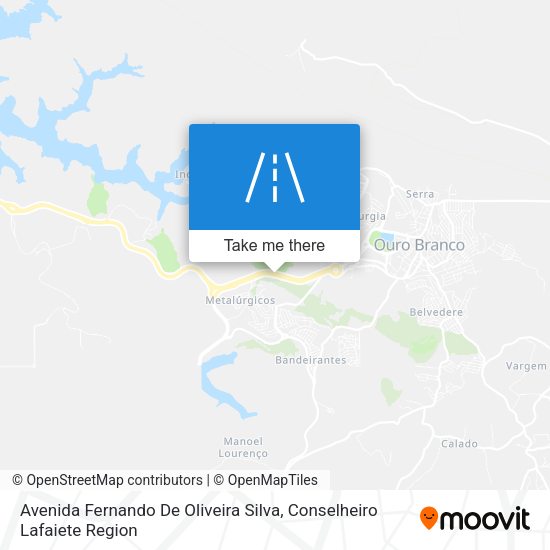 Avenida Fernando De Oliveira Silva map
