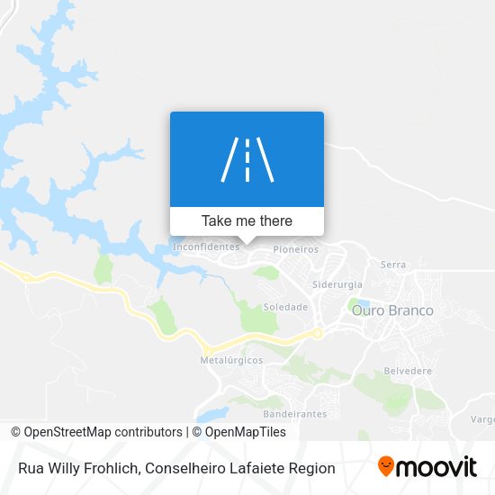 Rua Willy Frohlich map