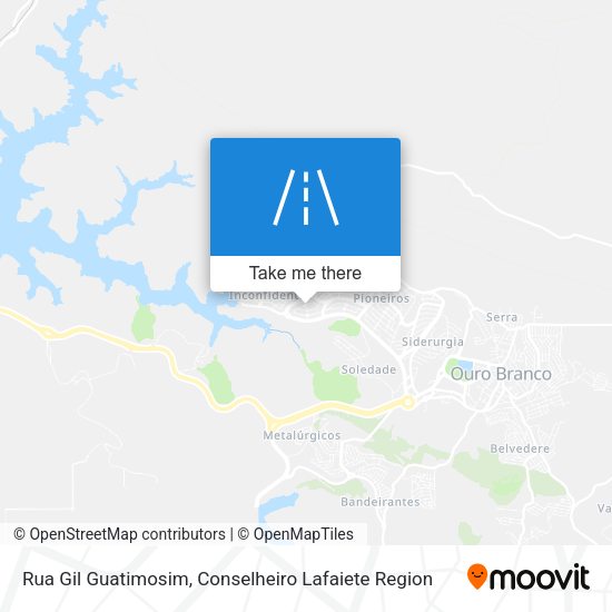 Rua Gil Guatimosim map