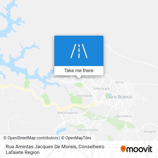 Rua Amintas Jacques De Morais map