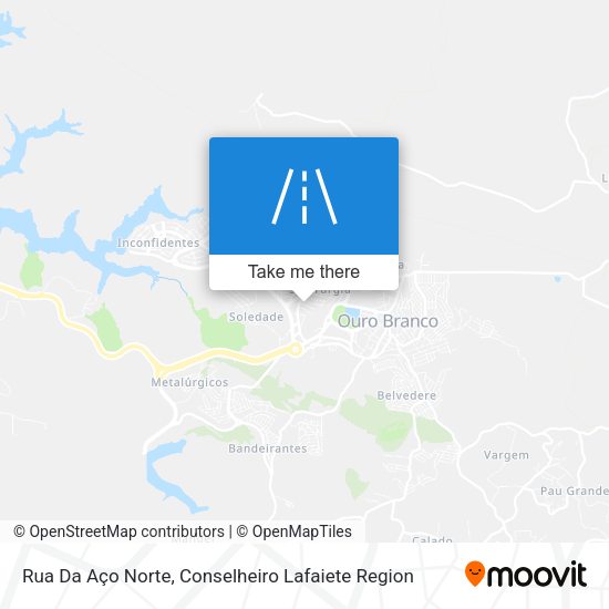 Rua Da Aço Norte map