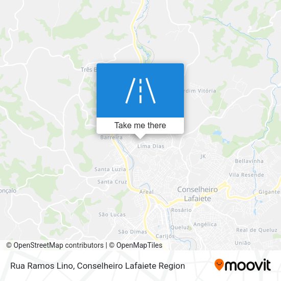 Rua Ramos Lino map