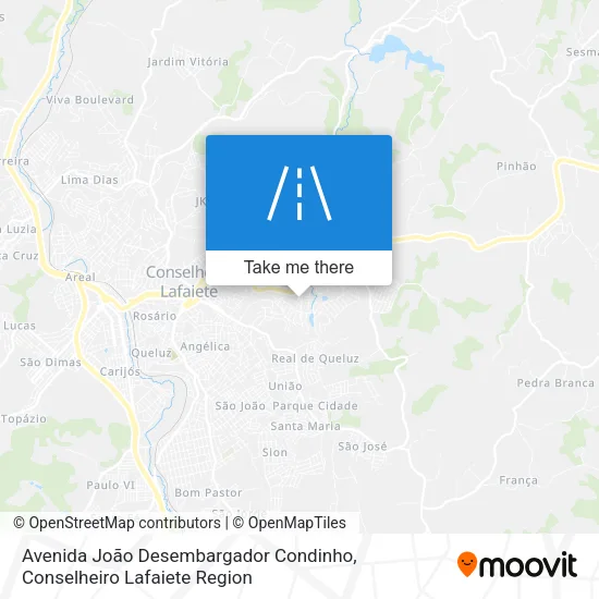 Avenida João Desembargador Condinho map