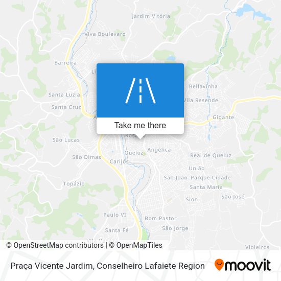 Praça Vicente Jardim map