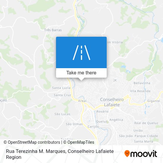 Rua Terezinha M. Marques map