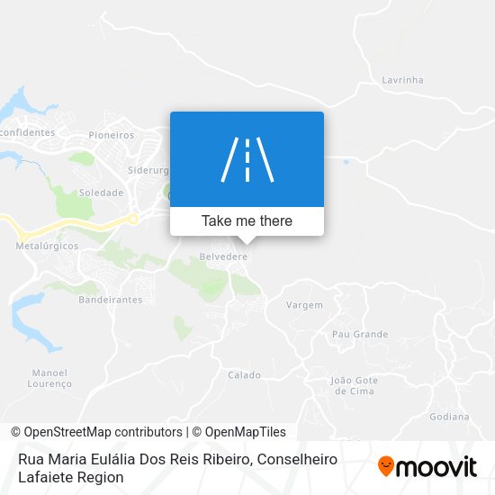 Rua Maria Eulália Dos Reis Ribeiro map