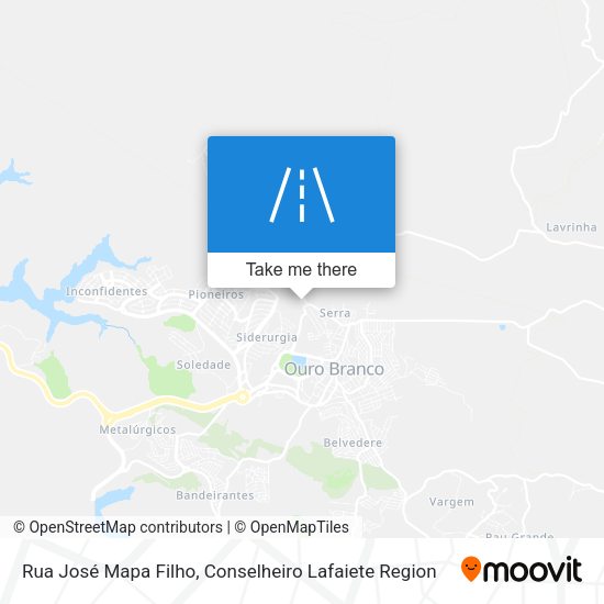 Rua José Mapa Filho map