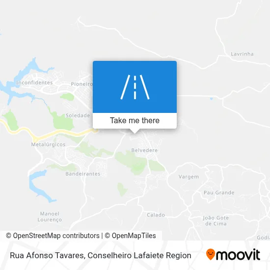 Rua Afonso Tavares map