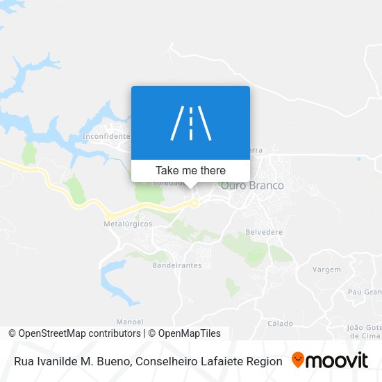 Rua Ivanilde M. Bueno map
