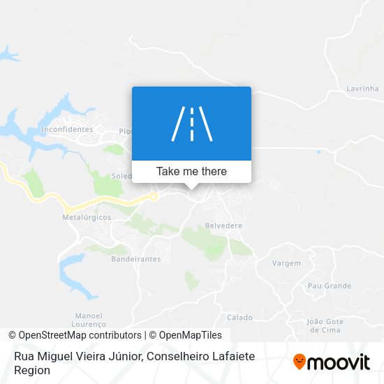 Rua Miguel Vieira Júnior map