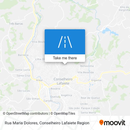 Rua Maria Dolores map