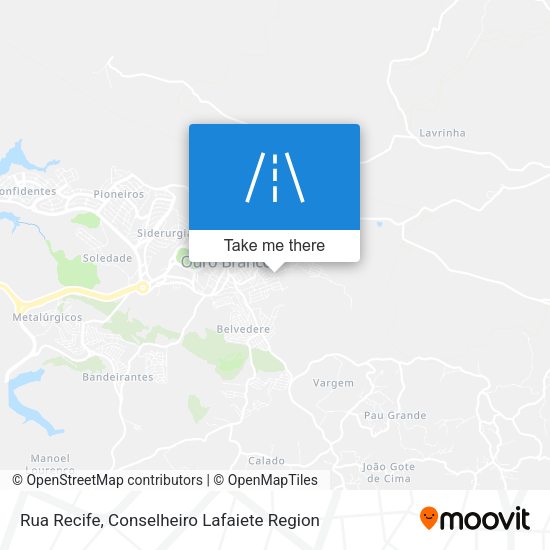 Rua Recife map
