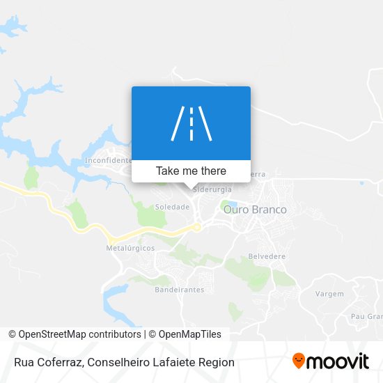 Rua Coferraz map
