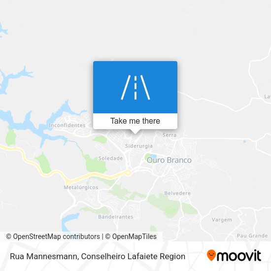 Rua Mannesmann map