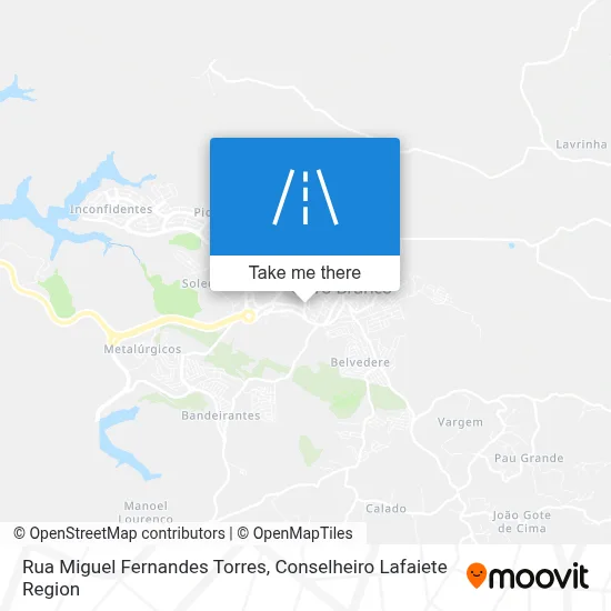 Rua Miguel Fernandes Torres map