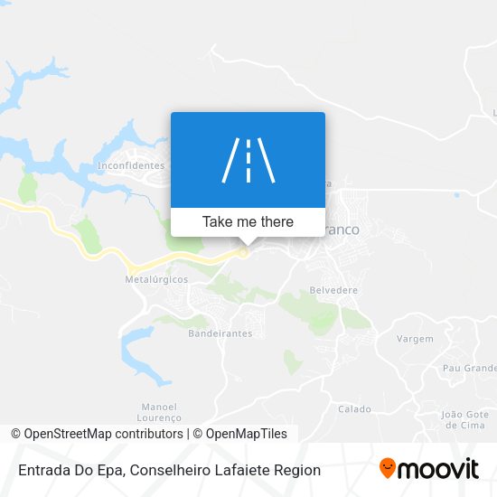 Entrada Do Epa map