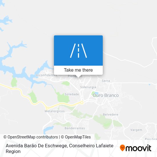 Avenida Barão De Eschwege map