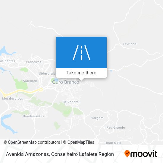 Avenida Amazonas map