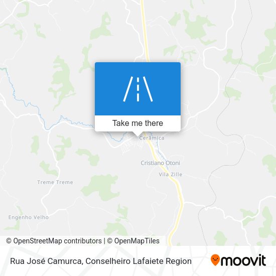Rua José Camurca map