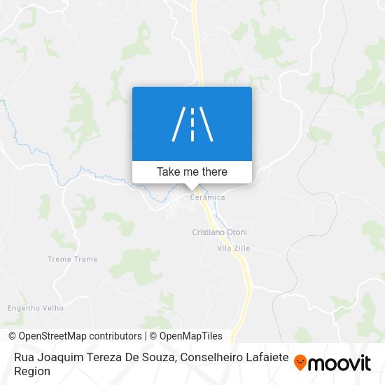 Rua Joaquim Tereza De Souza map