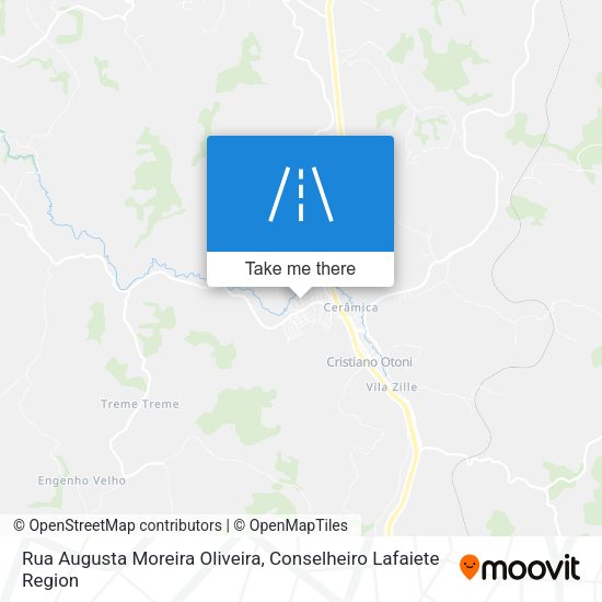 Rua Augusta Moreira Oliveira map