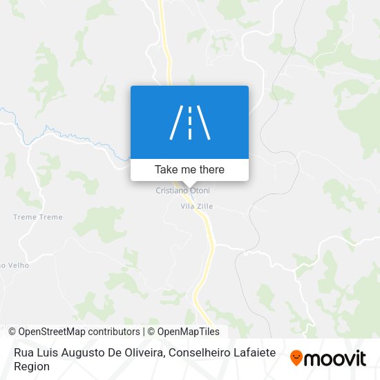 Rua Luis Augusto De Oliveira map