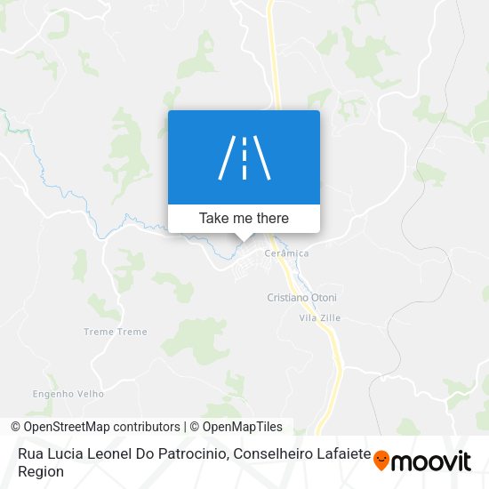 Rua Lucia Leonel Do Patrocinio map