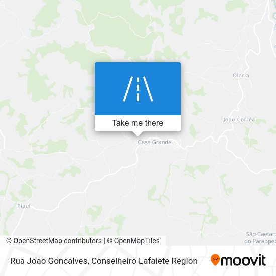 Rua Joao Goncalves map