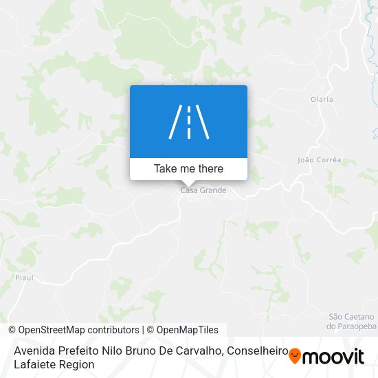 Avenida Prefeito Nilo Bruno De Carvalho map