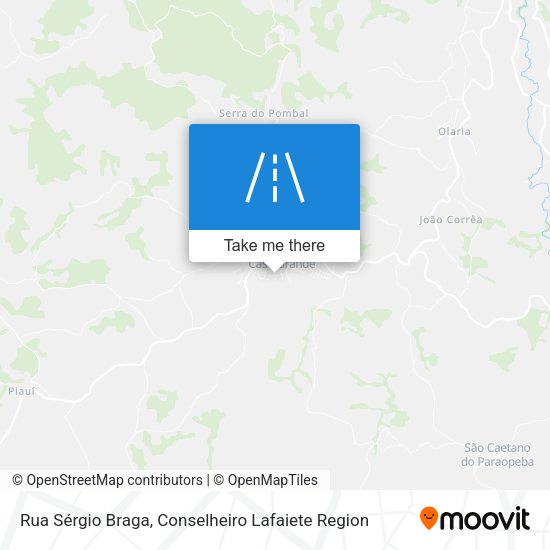 Rua Sérgio Braga map