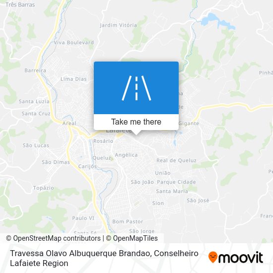 Travessa Olavo Albuquerque Brandao map