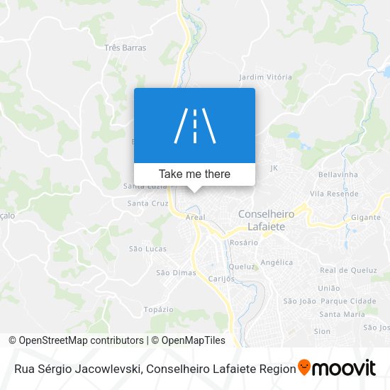 Rua Sérgio Jacowlevski map