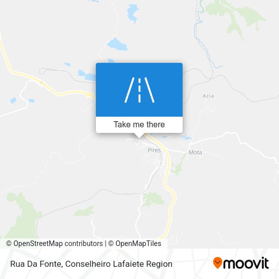 Rua Da Fonte map