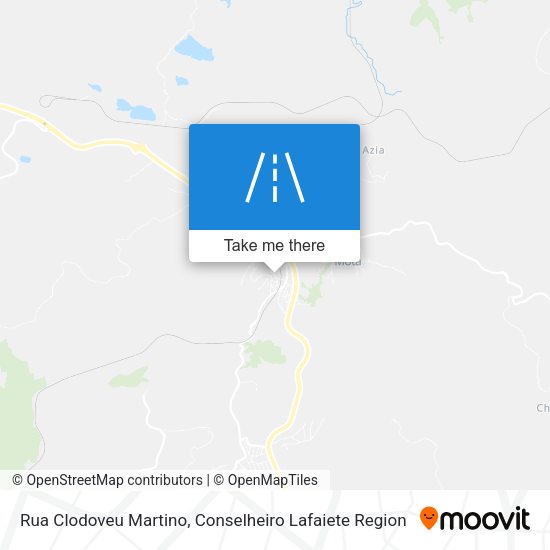 Rua Clodoveu Martino map