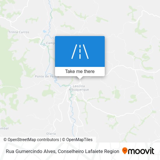 Rua Gumercindo Alves map