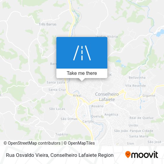 Rua Osvaldo Vieira map