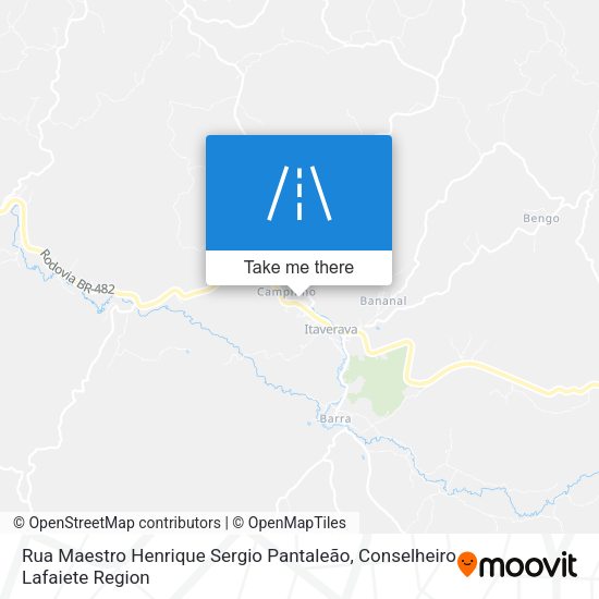 Rua Maestro Henrique Sergio Pantaleão map