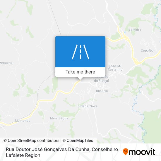 Rua Doutor José Gonçalves Da Cunha map
