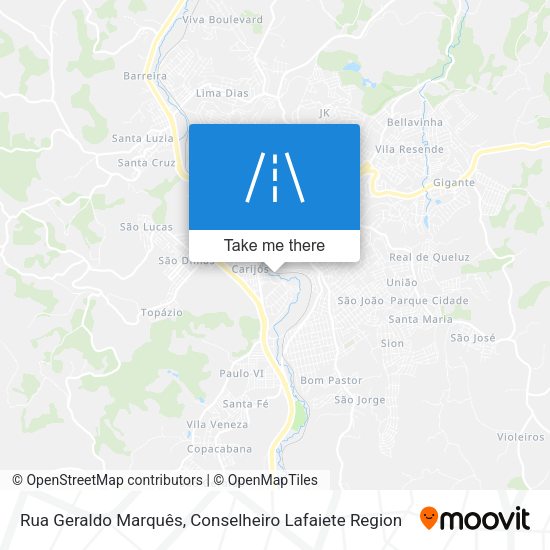Rua Geraldo Marquês map
