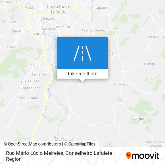 Rua Mário Lúcio Meireles map