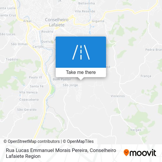 Rua Lucas Emmanuel Morais Pereira map
