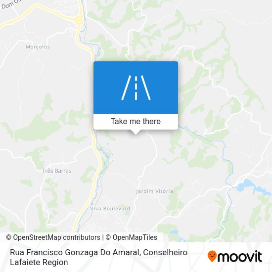 Rua Francisco Gonzaga Do Amaral map