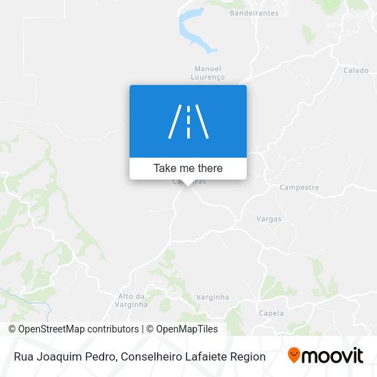Rua Joaquim Pedro map