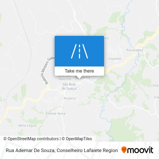 Rua Ademar De Souza map