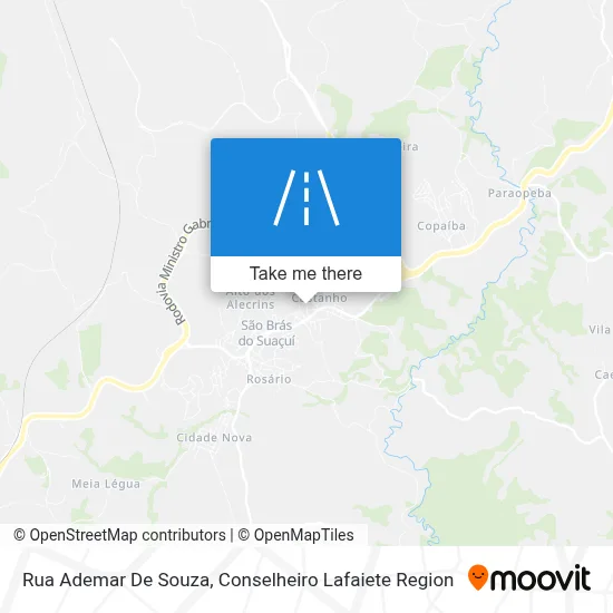 Rua Ademar De Souza map