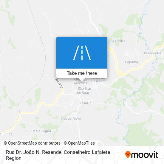 Rua Dr. João N. Resende map