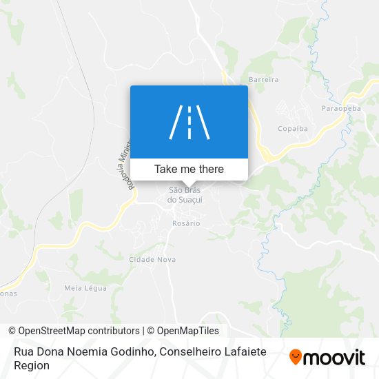 Rua Dona Noemia Godinho map