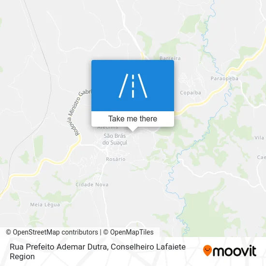 Rua Prefeito Ademar Dutra map