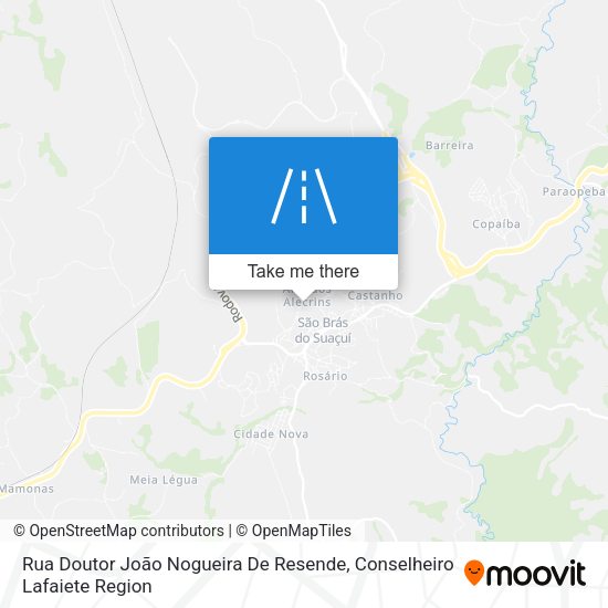 Rua Doutor João Nogueira De Resende map