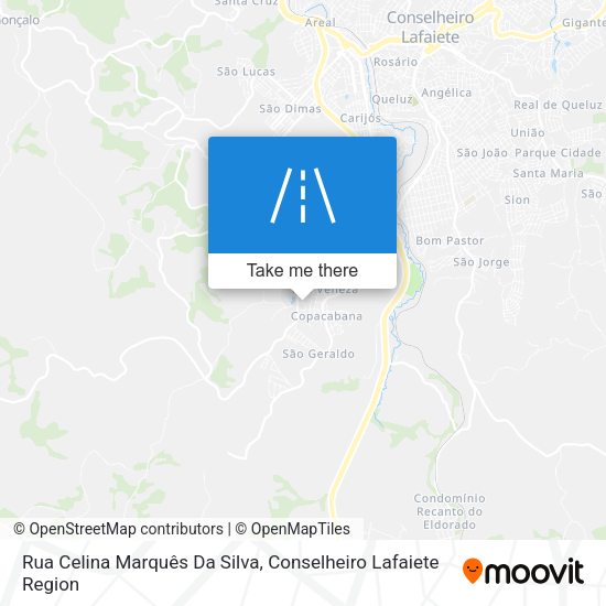 Rua Celina Marquês Da Silva map